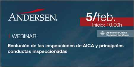 WEBINAR | Evolución de las inspecciones de AICA y principales conductas inspeccionadas
